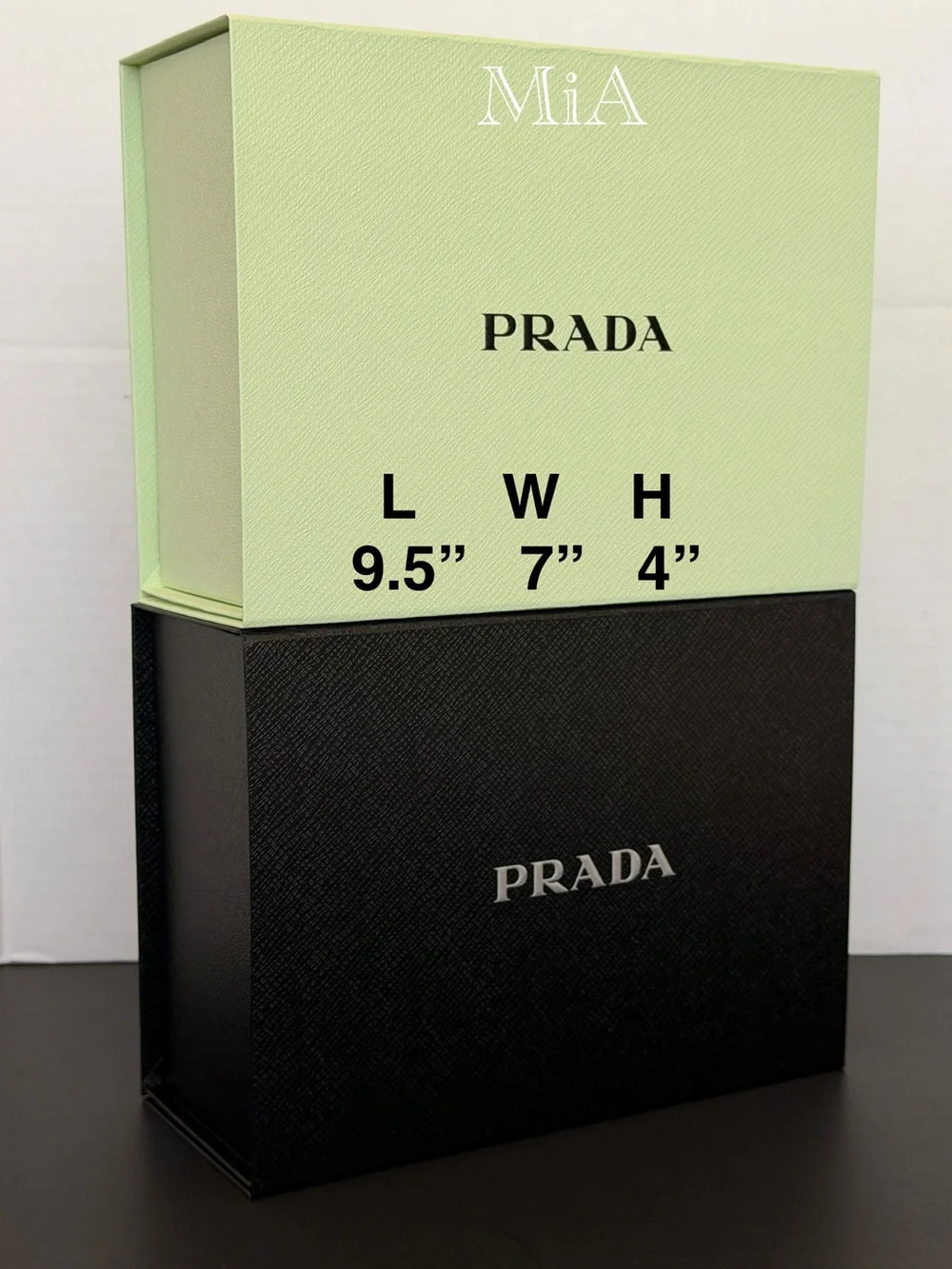 2 x PRADA Gift Boxes (9.5” x 7” x 4”)